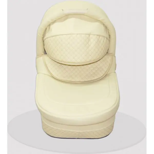 Детская коляска Esperanza Classic Leatherette 3 в 1 кожа Цвет рамы - Хром Большие колеса фото 6
