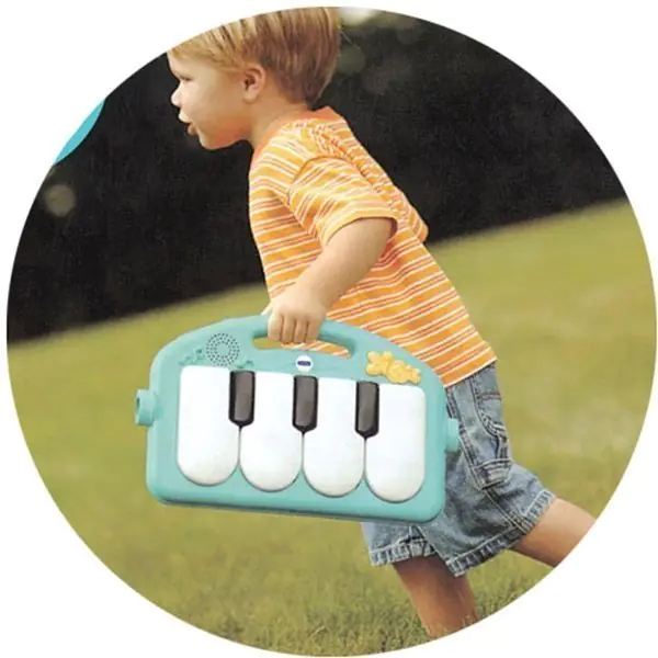 Развивающий музыкальный игровой коврик Fitch Baby Piano Gym фото 4