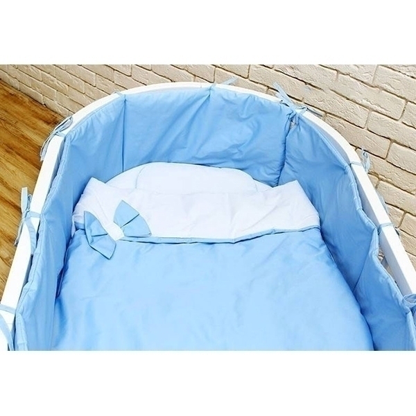 Универсальный комплект в кроватку Классика Evobaby 7 в 1, 7 предметов — как выглядит в жизни