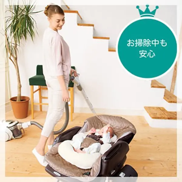Электронная люлька Combi Nemulila Auto Swing без одеяла 144803 фото 4