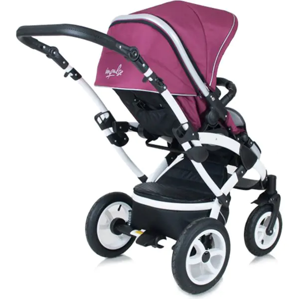 Детская коляска Tutic Impulse 3 в 1, шасси White фото 4