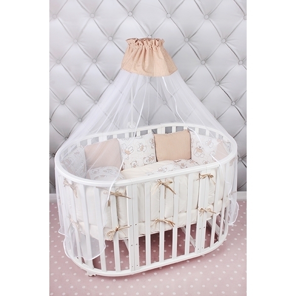 Универсальный комплект постели в кроватку AmaroBaby Триумф, 19 предметов фото 2
