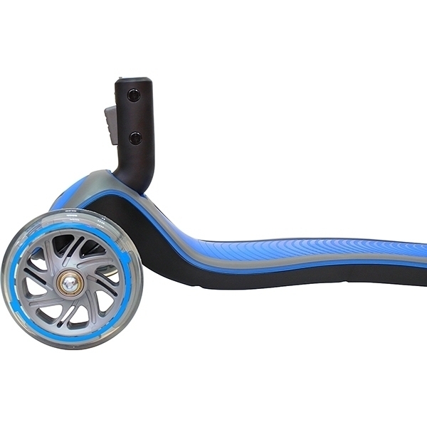 Трехколесный самокат Globber Elite FL My Free Fold Up 449 со светящимися колесами и платформой фото 22
