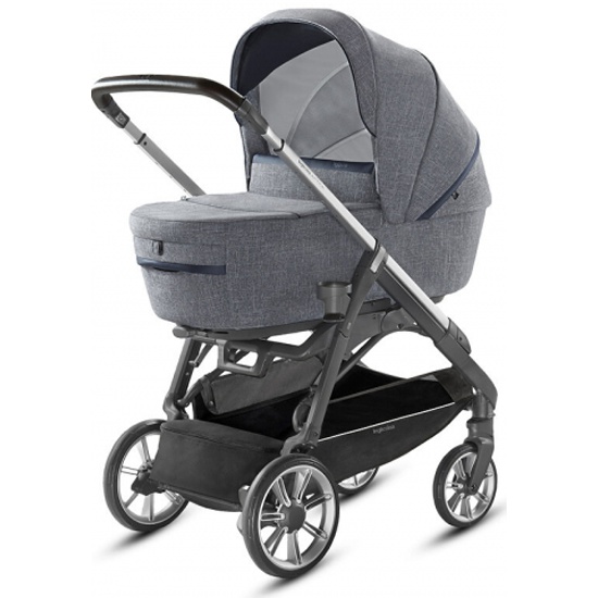 Детская коляска Inglesina Aptica System Duo 2 в 1 на шасси Aptica Graphite Blue Navy - Фото