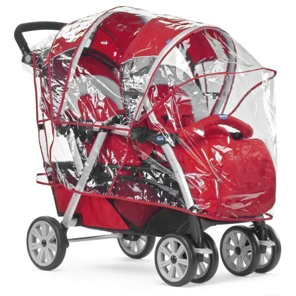 Детская прогулочная коляска для двойни Chicco Together Twin фото 2