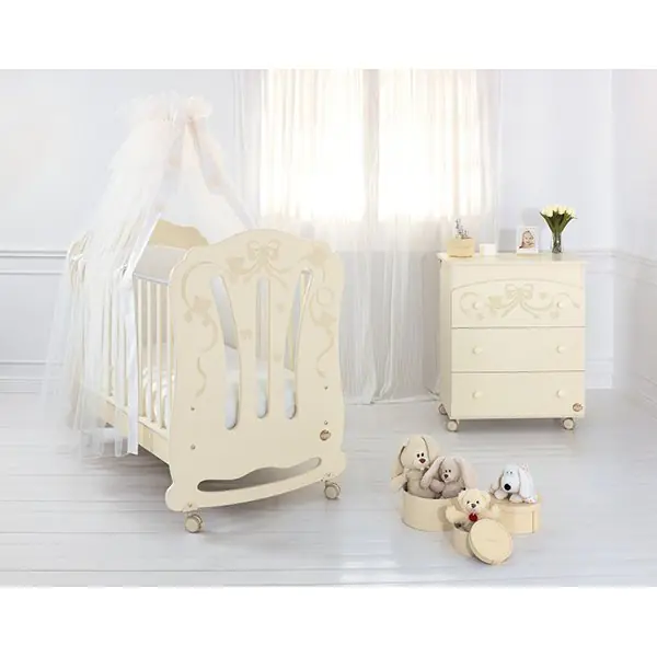 Пеленальный комод с ванночкой Baby Expert Confetto фото 1