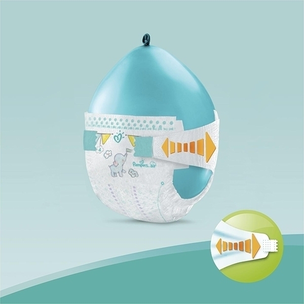 Детские подгузники Pampers New Baby-Dry 2 Mini, 3-6 кг, 94 штуки фото 5