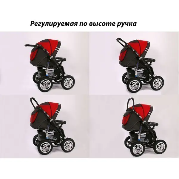 Детская коляска Baby-Merc Solar-2 2 в 1 фото 12