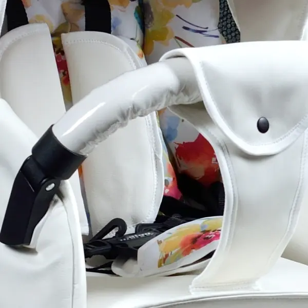 Детская коляска Indigo Madonna Lux 2 в 1, эко-кожа фото 6