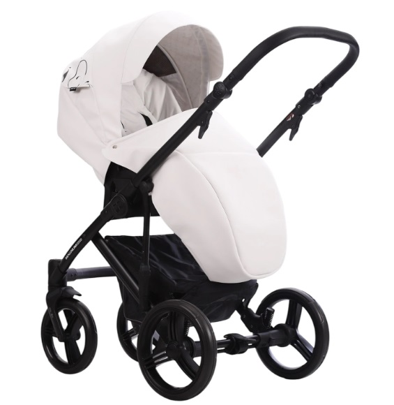 Детская коляска Bebetto Magnum Light SE Pro 2 в 1 на черной раме фото 4