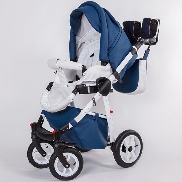 Детская коляска Nastella Casual 2 в 1, эко-кожа фото 4