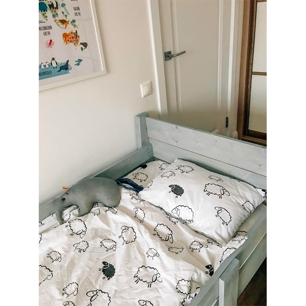 1,5-спальный комплект постельного белья AmaroBaby Time To Sleep Овечки, 3 предмета фото 3