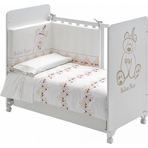 Детская кроватка Micuna Indian 120 х 60 см — как выглядит в жизни