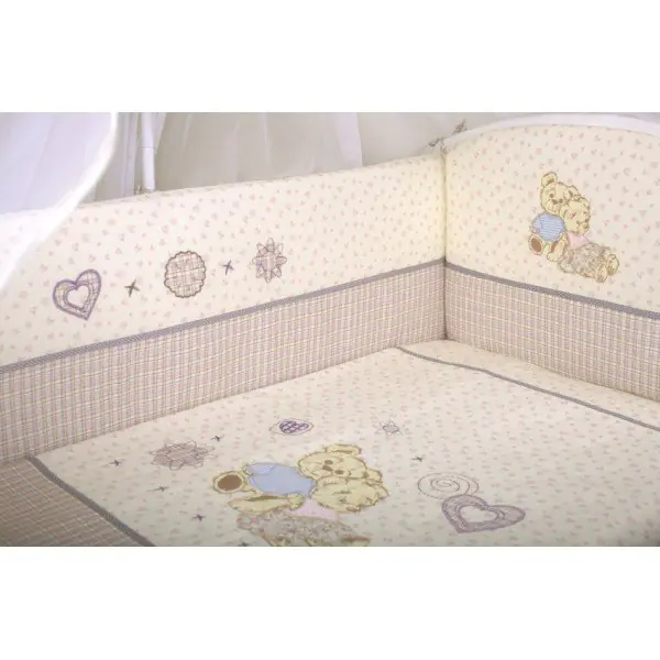 Комплект постельного белья Lappetti Тедди 3 предмета фото 1