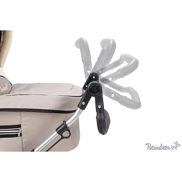 Детская коляска Reindeer Style Leather Collection 2 в 1, эко-кожа фото 4