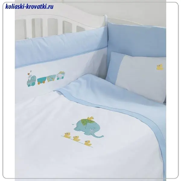 Комплект постельного белья Kidboo Little Ducks 7 предметов фото 1