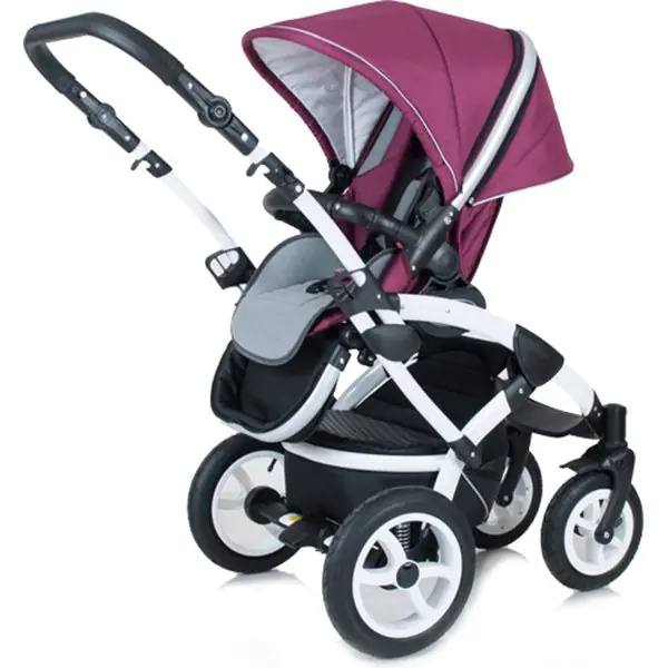 Детская коляска Tutic Impulse 3 в 1, шасси White фото 3