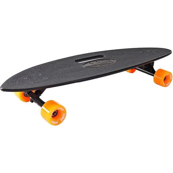 Скейтборд RT Y-Scoo Longboard Shark 31" с ручкой и сумкой арт. 409, 79х22 фото 1