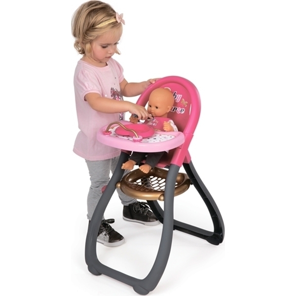 Стульчик для кормления пупса Smoby Baby Nurse 220310 фото 2
