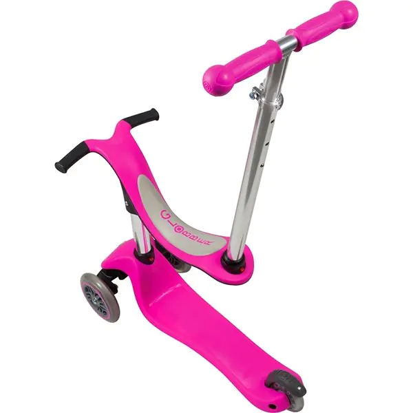Самокат Y-Scoo RT Globber My Free New Technology Seat 4 в 1 с блокировкой колес фото 5