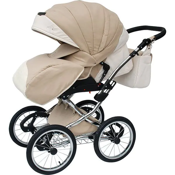 Детская коляска Maxima Brilliance 3 в 1, стразы или вышивка фото 2