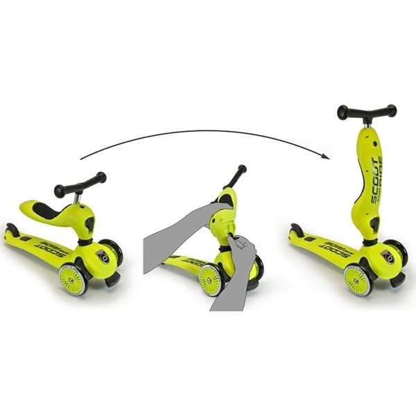 Самокат с сиденьем Scoot&Ride Highway Kick 1 фото 2