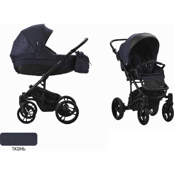 Детская коляска Bebetto Tito Jeans Collection 3 в 1 - Фото
