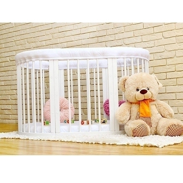 Детская кроватка-трансформер Evobaby Evoland 8 в 1 — как выглядит в жизни
