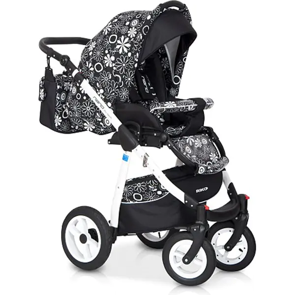 Детская коляска Riko Nano Flower Collection 2 в 1 фото 5