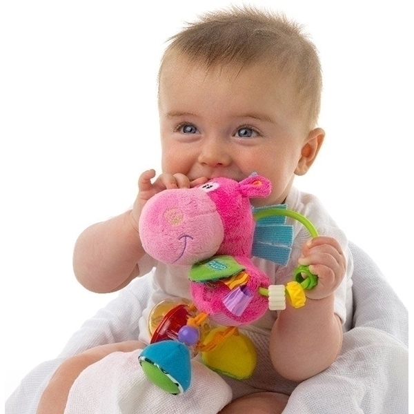 Погремушка Playgro Ослик 0183303 — как выглядит в жизни