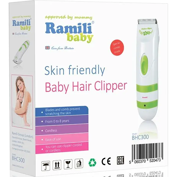 Машинка для стрижки детских волос Ramili Baby Hair Clipper BHC300 — как выглядит в жизни