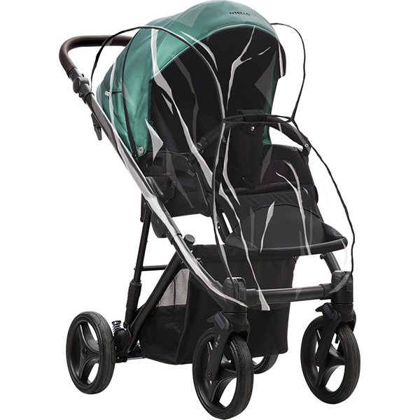 Детская коляска Bebetto Nitello Shine 3 в 1, эко-кожа + ткань фото 10