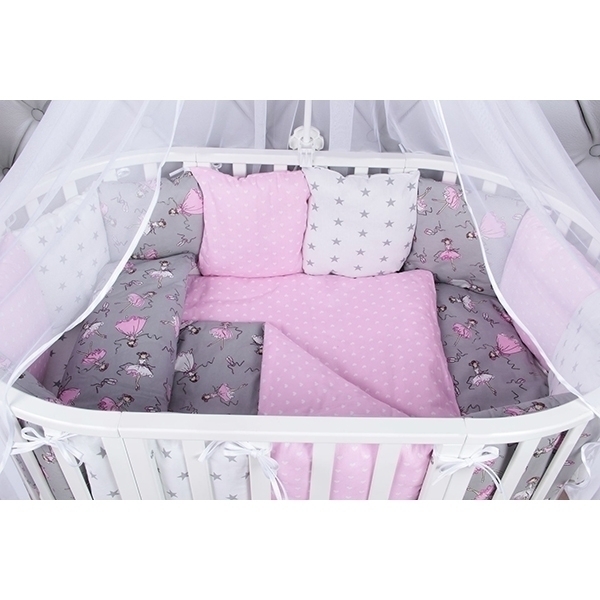 Универсальный комплект постели в кроватку AmaroBaby Мечта, 19 предметов фото 2