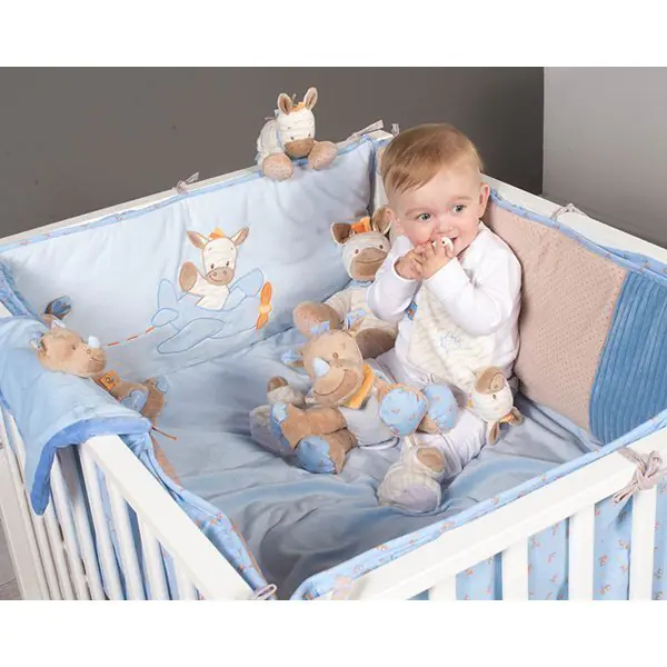 Мобиль Nattou Наттоу Arthur & Louis Зебра и Носорог 644204 фото 3