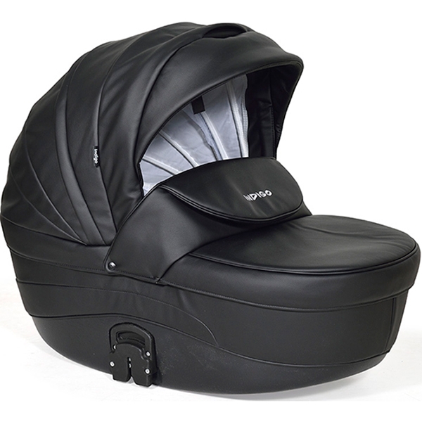 Детская коляска Indigo Enigma 2 в 1, эко-кожа фото 4