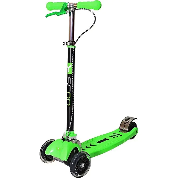 Самокат Y-Scoo Maxi City RT Simple Gagarin трансформер с ручным тормозом фото 1