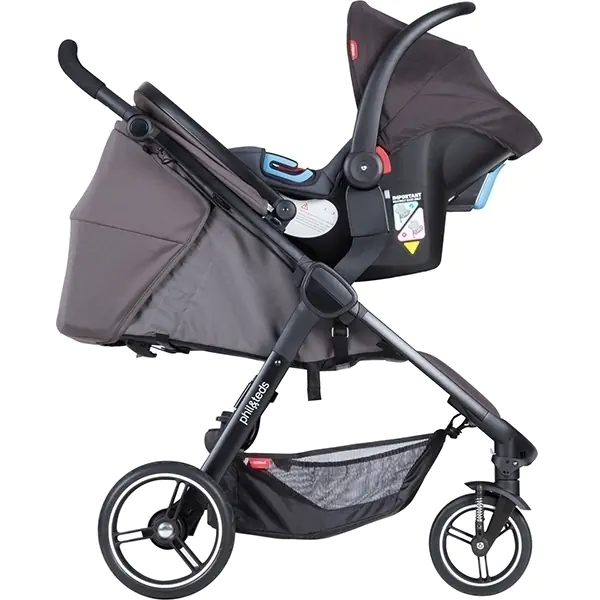 Адаптер для автокресла Maxi-Cosi на коляску Phil and Teds Smart 3 — как выглядит в жизни
