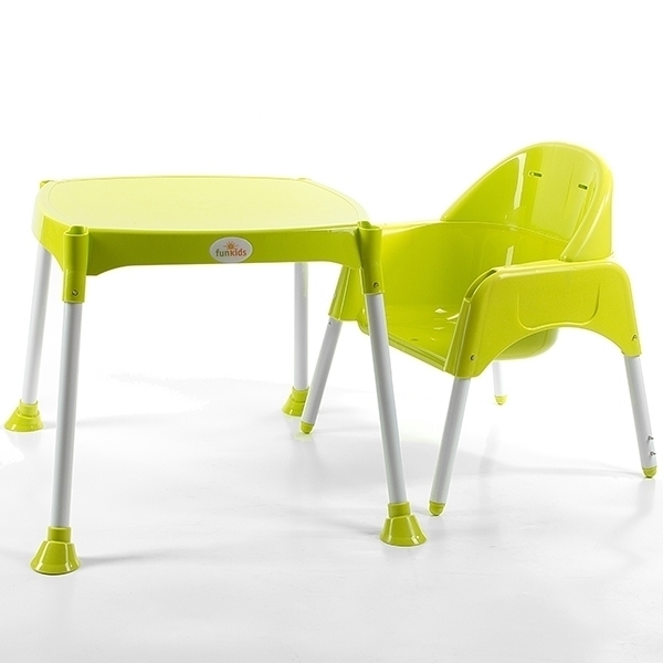 Универсальный стульчик для кормления и занятий Funkids Eat And Play 8850 фото 15