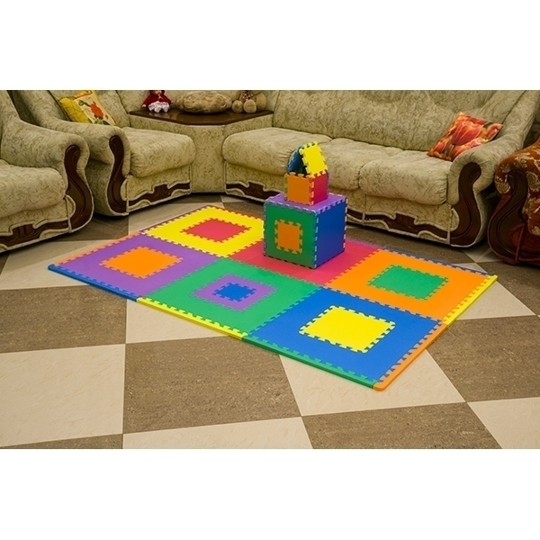 Игровой коврик-пазл Funkids 24" Мозаика-24 KB-203-6-NT-M, 6 плит фото 7