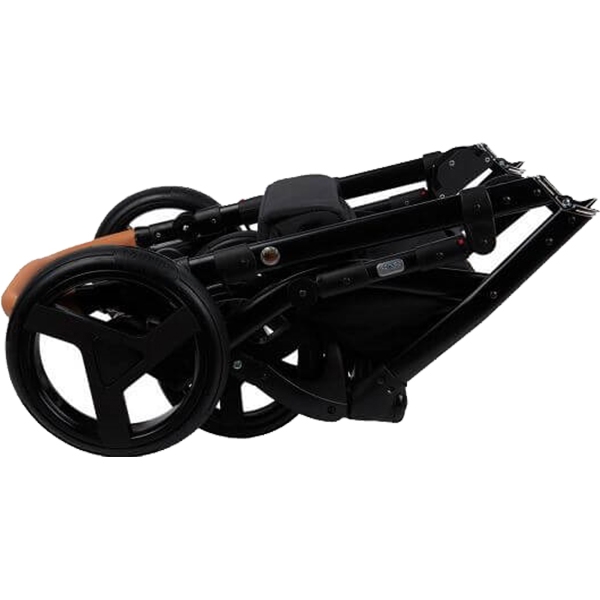 Детская коляска BeBe-Mobile Ravenna Deluxe 3 в 1, эко-кожа фото 4