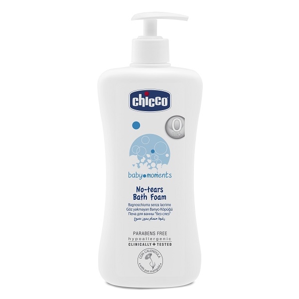 Детская пена для ванны Chicco Без Слез Baby Moments 320615032, 0 мес.+, 500 мл фото 1