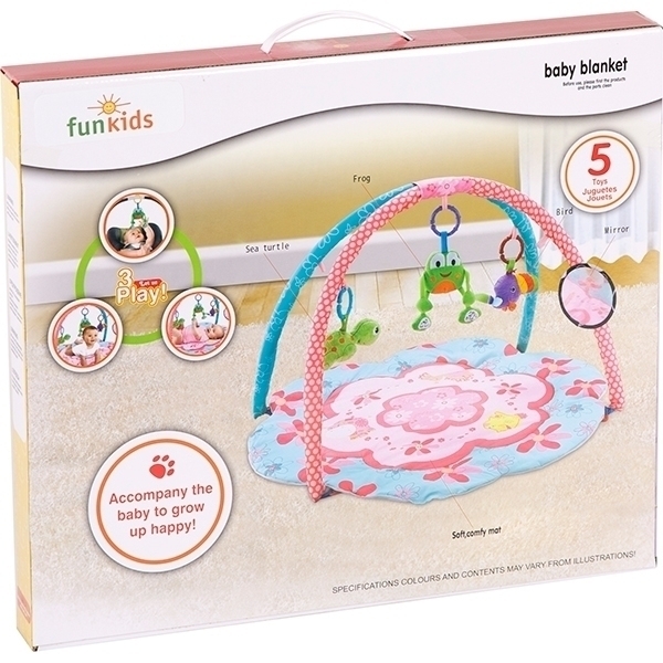Развивающий коврик для новорожденного Funkids Happy Frog Gym 8830 фото 3