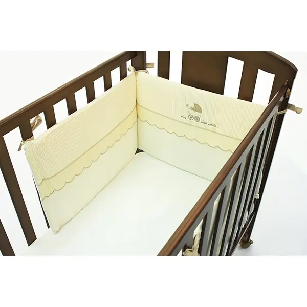 Бортик Funnababy Smile Фаннабэби Смайл короткий для детской кровати 120 х 60 см фото 1