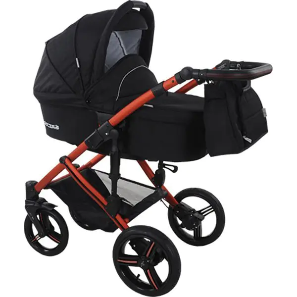 Детская коляска Bebetto Solaris Red Collection 2 в 1 фото 1