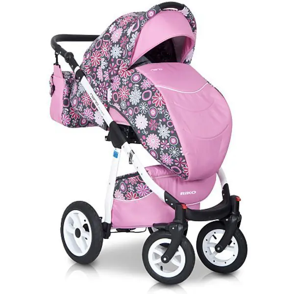 Детская коляска Riko Nano Flower Collection 2 в 1 фото 10