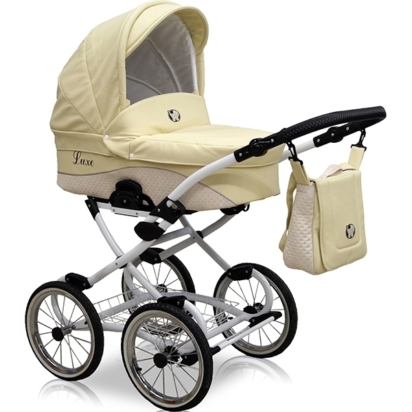 Детская коляска Nastella Luxe Prestige Eco 3 в 1, эко-кожа фото 1