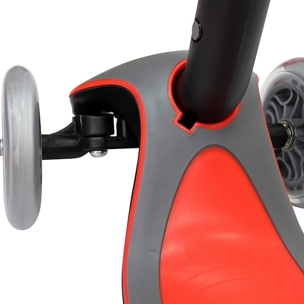 Трехколесный самокат Globber Elite F My Free Fold Up 448 со светящейся платформой фото 22