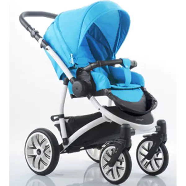 Детская коляска Bebetto Silvia 2 в 1 цвет рамы Black фото 1