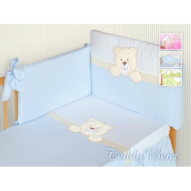 Комплект постельного белья Tuttolina Teddy Bear, 3 предмета - Фото