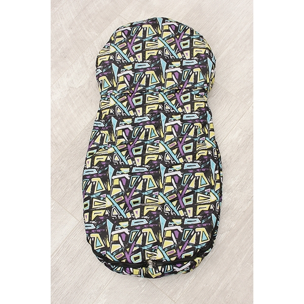 Универсальный меховой конверт AmaroBaby Little Friend Абстракция 80х45 см фото 2